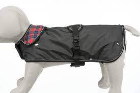 Trixie Hermy Mantel 2in1 - Dackelmantel (schwarz, rot) für Dackelhunde in mehreren Größen