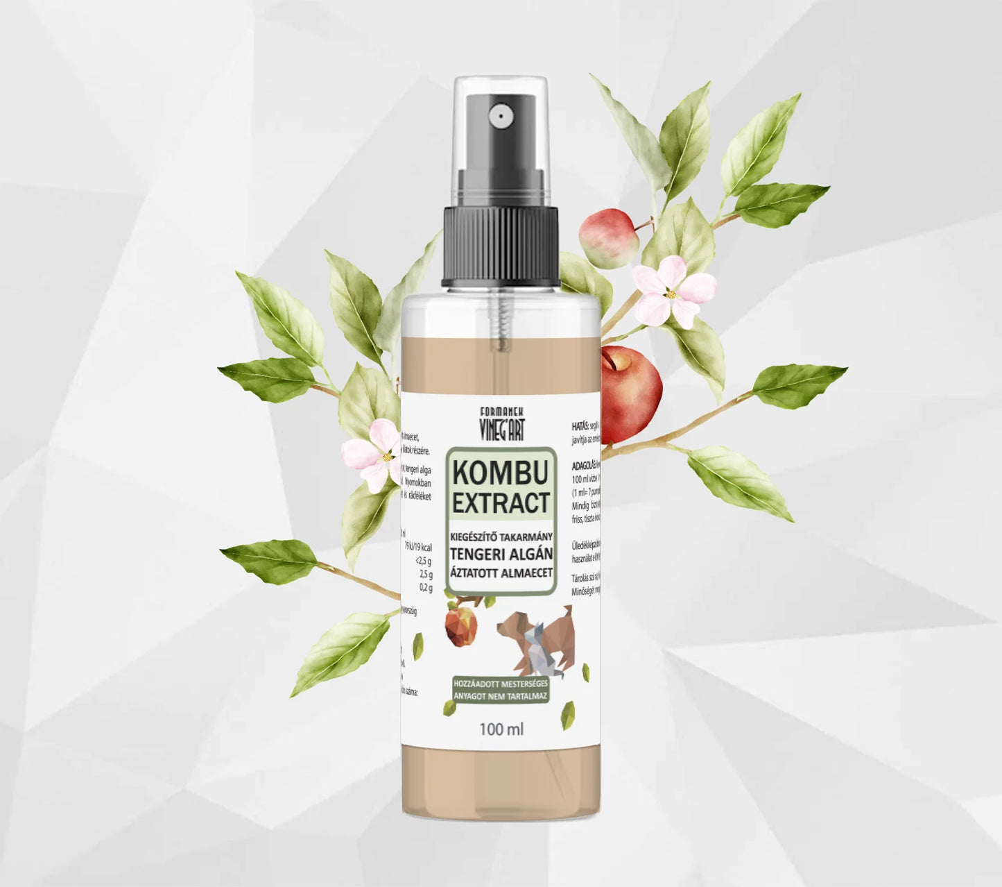 Apfelessig - Kombu-Extrakt 100 ml