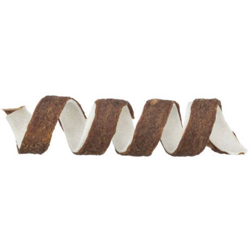 Trixie Denta Fun Kaulocke - Leckerli (Rind, Kuhhaut) für Hunde (12cm, 12g)