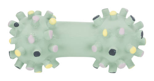 Trixie Junior Mini Dumbbell - Latexspielzeug (Hantel) für Hunde (10cm)