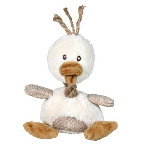 Trixie Duck Plush Toy - Plüschtier (Ente) für Hunde (15cm)