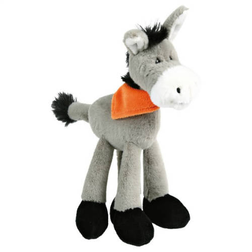 Trixie Esel-Hundespielzeug - Plüschspielzeug (Esel) für Hunde (24 cm)