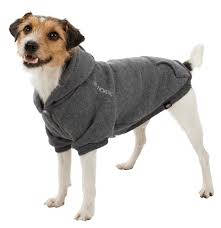 Trixie BE NORDIC Hoodie Pullover - Kapuzenpullover (grau) für Hunde MEHRERE GRÖSSEN