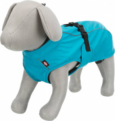 Trixie Hunderegenmantel Vimy – Regenmantel (türkis) für Hunde MEHRERE GRÖSSEN