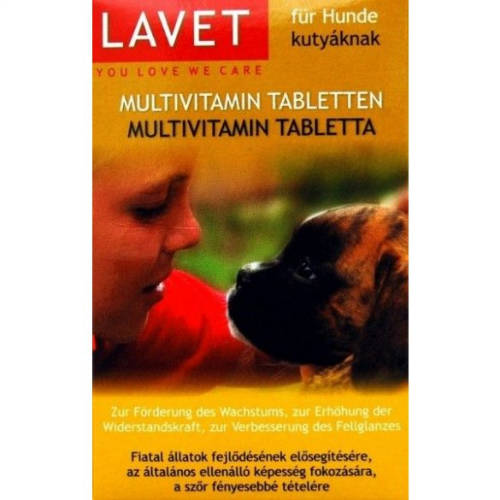 Lavet Multivitamin Tabletten - Vitaminpräparat (Multi) für Hunde 45g/50St. Tbl.