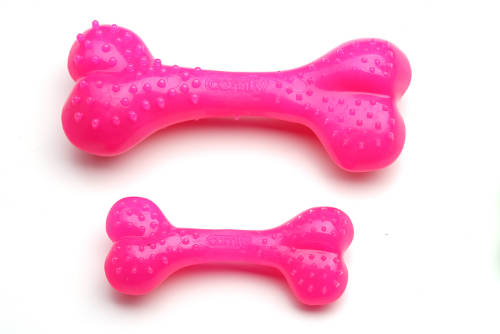 COMFY Spielzeug Mentholknochen rosa 12,5cm