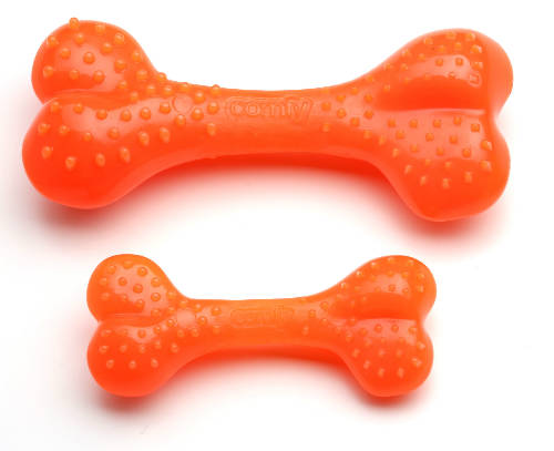 COMFY Spielzeug Mentholknochen orange 12,5cm