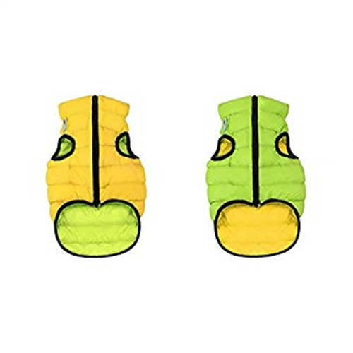 AiryVest Wende-Hundeanzug grün-gelb MEHRERE GRÖSSEN
