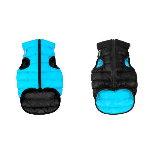 AiryVest Hundebekleidung wendbar schwarz-blau MEHRERE GRÖSSEN