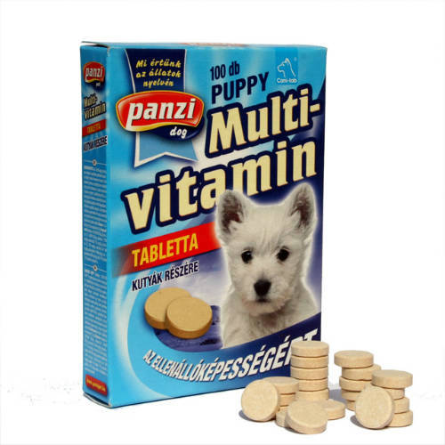 Panzi Vitamin - Multivitamin für Welpen (100 Stück)
