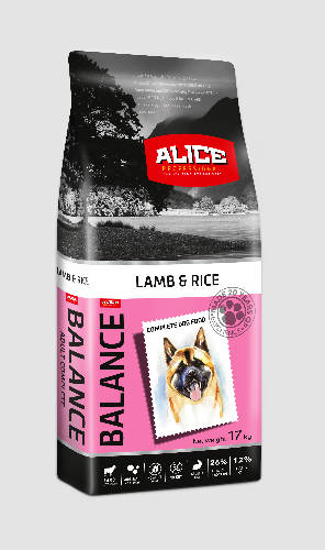 alice PROFESSIONAL 17kg Balance Trockenfutter IN MEHR GESCHMACKSRICHTUNGEN