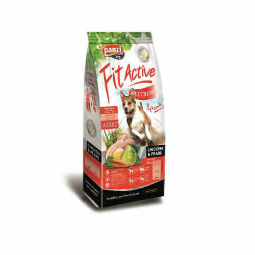 Panzi FitActive Trockenfutter IN MEHREREN GESCHMACKSRICHTUNGEN - Für ausgewachsene Hunde (15kg)