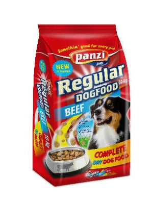 Panzi Regular Trockenfutter IN MEHREREN GESCHMACKSRICHTUNGEN - Für ausgewachsene Hunde (2kg)