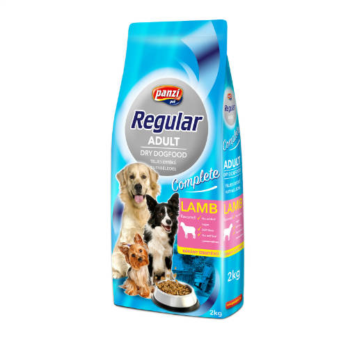 Panzi Regular Trockenfutter IN MEHREREN GESCHMACKSRICHTUNGEN - Für ausgewachsene Hunde (2kg)