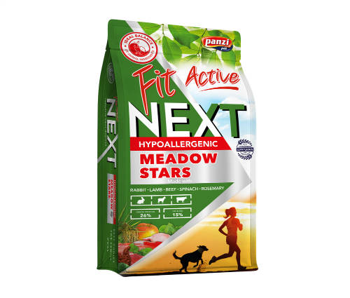 Panzi FitActive Next Classic Trockenfutter IN MEHREREN GESCHMACKSRICHTUNGEN – Für erwachsene Hunde mit Futtermittelallergien (3kg)