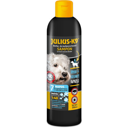 Julius K-9 Floh- und Zeckenschutzshampoo für Hunde (200 ml)