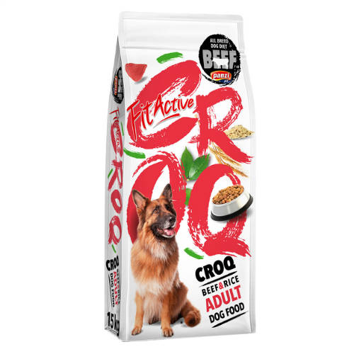 FitActive CROQ Premium Trockenfutter (15kg) – IN MEHR GESCHMACKSRICHTUNGEN