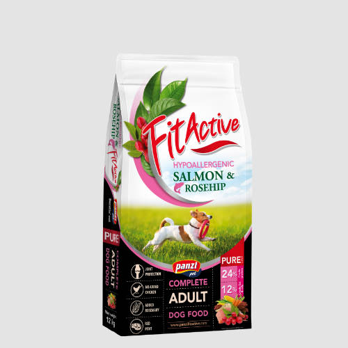 FitActive PURE Hypoallergenes Trockenfutter IN VERSCHIEDENEN GESCHMACKSRICHTUNGEN – für ausgewachsene Hunde (12kg)