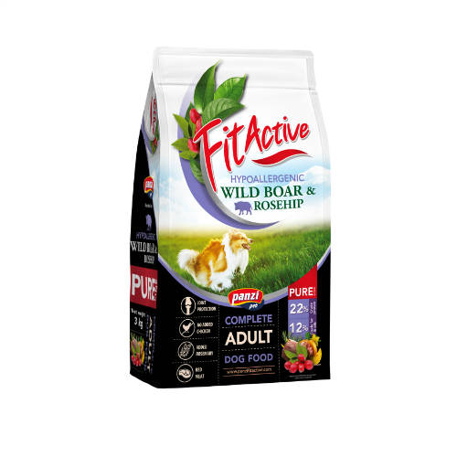 FitActive PURE Hypoallergenes Trockenfutter (3kg) – IN MEHR GESCHMACKSRICHTUNGEN