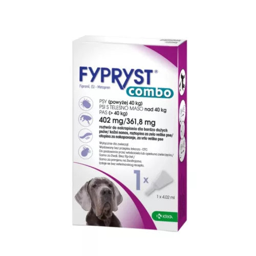 Fypryst Combo Spot-On Kutyáknak TÖBB MÉRETHEZ IGAZÍTVA