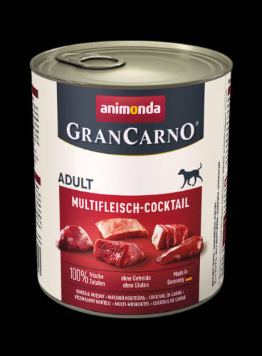 Animonda GranCarno konzerv felnőtt kutyáknak 800g TÖBB ÍZBEN