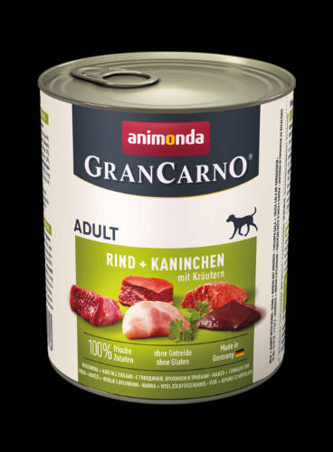 Animonda GranCarno konzerv felnőtt kutyáknak 800g TÖBB ÍZBEN
