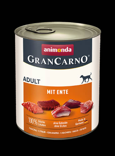 Animonda GranCarno Nassfutter - Für ausgewachsene Hunde (800g) IN MEHR GESCHMACKSRICHTUNGEN
