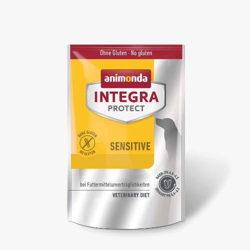 Animonda Integra Protect Sensitive Adult - Diät-Trockenfutter (Geflügelprotein) für Hunde mit Futtermittelunverträglichkeiten (4kg)