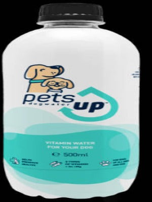 PetsUp Hundewasser mit Vitaminen für Hunde (500ml)