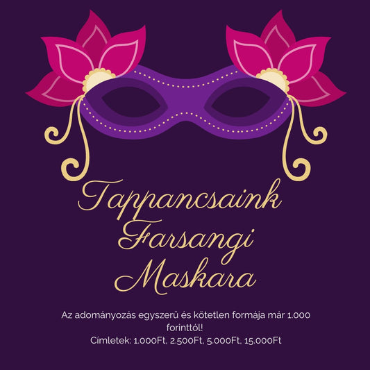 Farsangi Maskara Ajándékkártya
