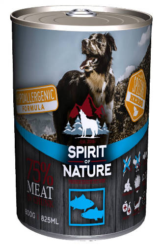 Spirit of Nature Hipoallergén Konzerv 800g TÖBB ÍZBEN