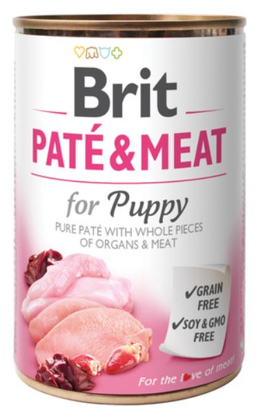 Brit Pate&Meat PUPPY 400g