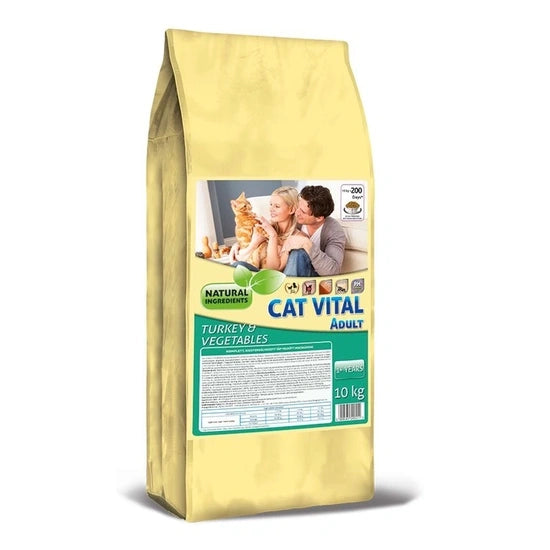 Cat Vital 10kg Macska Szárazeledel TÖBB ÍZ ÉS KIVITEL