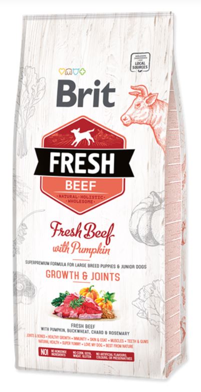 Brit FRESH Hochwertiges Trockenfutter für Hunde 12kg MEHRERE RASSEN