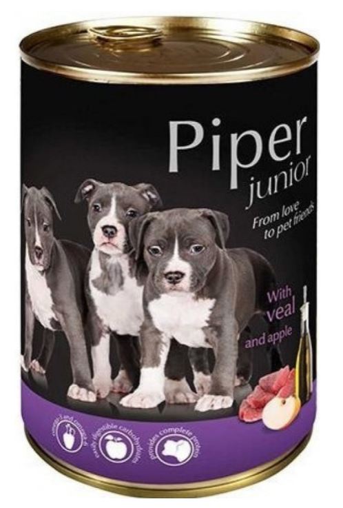 Piper 400g JUNIOR konzerv Borjú-Alma