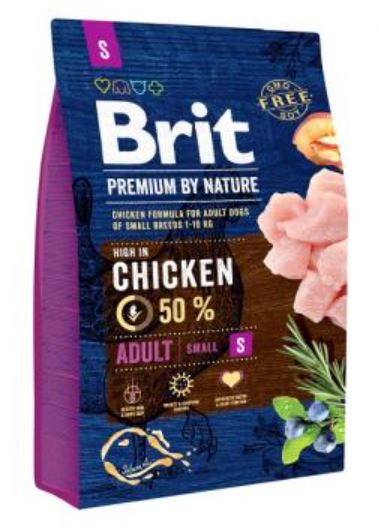 Brit Premium Trockenfutter für Hunde 3kg MEHR GRÖSSEN