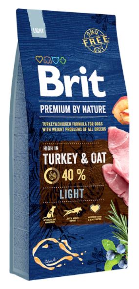 Brit Premium Light Truthahn-Trockenfutter 15kg