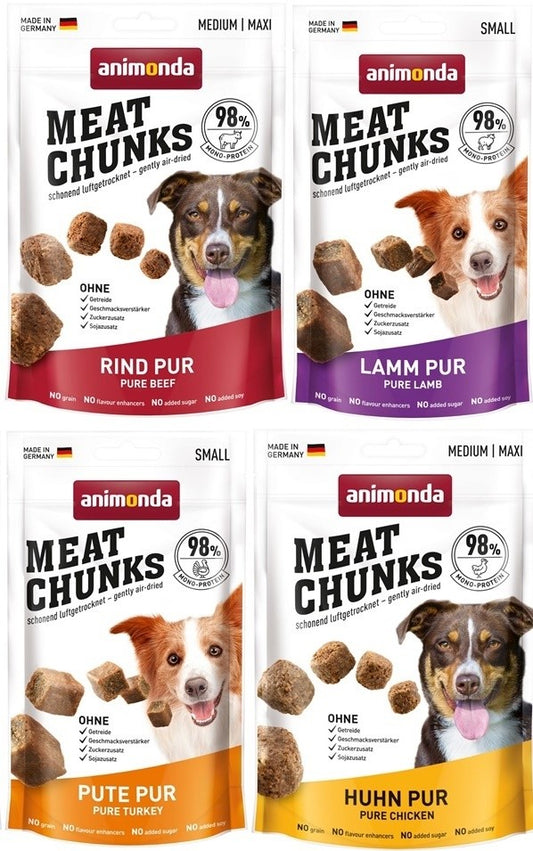 Animonda Meat Chunks Premium Leckerlis (60g) IN MEHR GESCHMACKSRICHTUNGEN