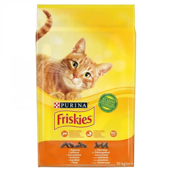 Friskies 10kg Macska Száraztáp TÖBB ÍZ ÉS KOROSZTÁLY