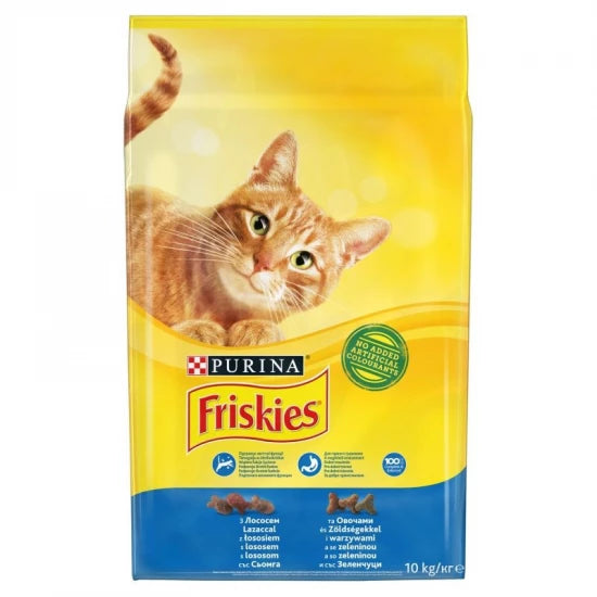 Friskies 10kg Macska Száraztáp TÖBB ÍZ ÉS KOROSZTÁLY