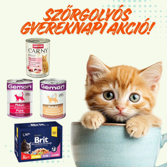 SZŐRGOLYÓS GYEREKNAPI CICÁS AKCIÓ