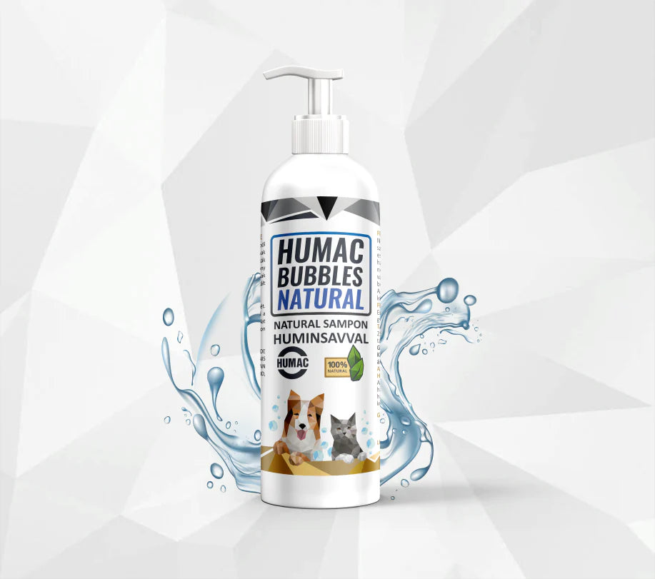 HUMAC® BUBBLES Shampoo – Aktiver Huminsäurekomplex für beruhigte Haut und glänzendes Fell