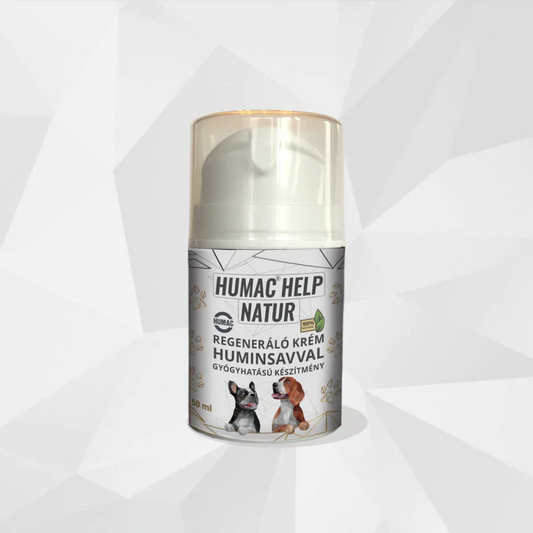 HUMAC® Help Natürliche Creme – Duftstofffreie, hautberuhigende Creme für Hunde und Katzen
