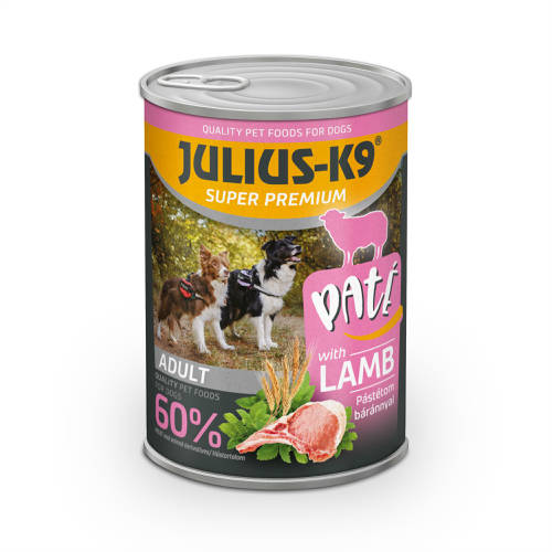 Julius K9 400g Pate konzerv (TÖBB ÍZBEN)