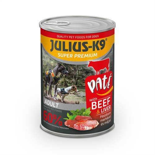 Julius K9 400g Pate konzerv (TÖBB ÍZBEN)