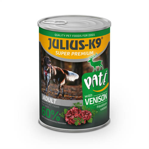 Julius K9 400g Pate konzerv (TÖBB ÍZBEN)