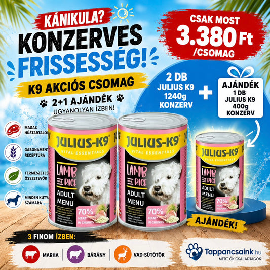 Julius K9 Csomag Akció!