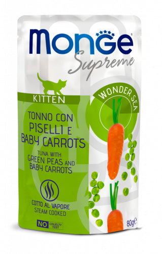 Monge 80g Kitten Tonhal-Répa (Nox Kedvence)