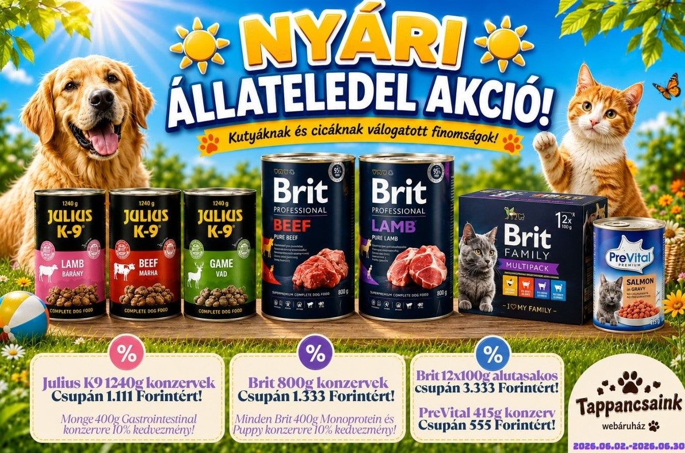 Nyári Extra Konzerv AKCIÓ!!!