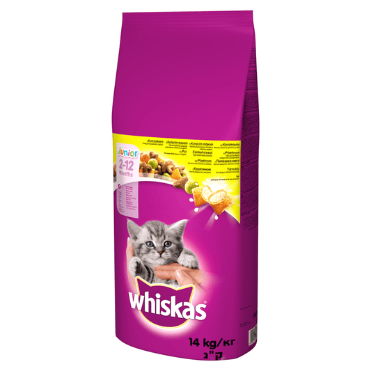 Whiskas 14kg Macska Száraztáp TÖBB ÍZ ÉS KOROSZTÁLY